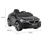 Elektrické autíčko BMW 6 GT - čierne